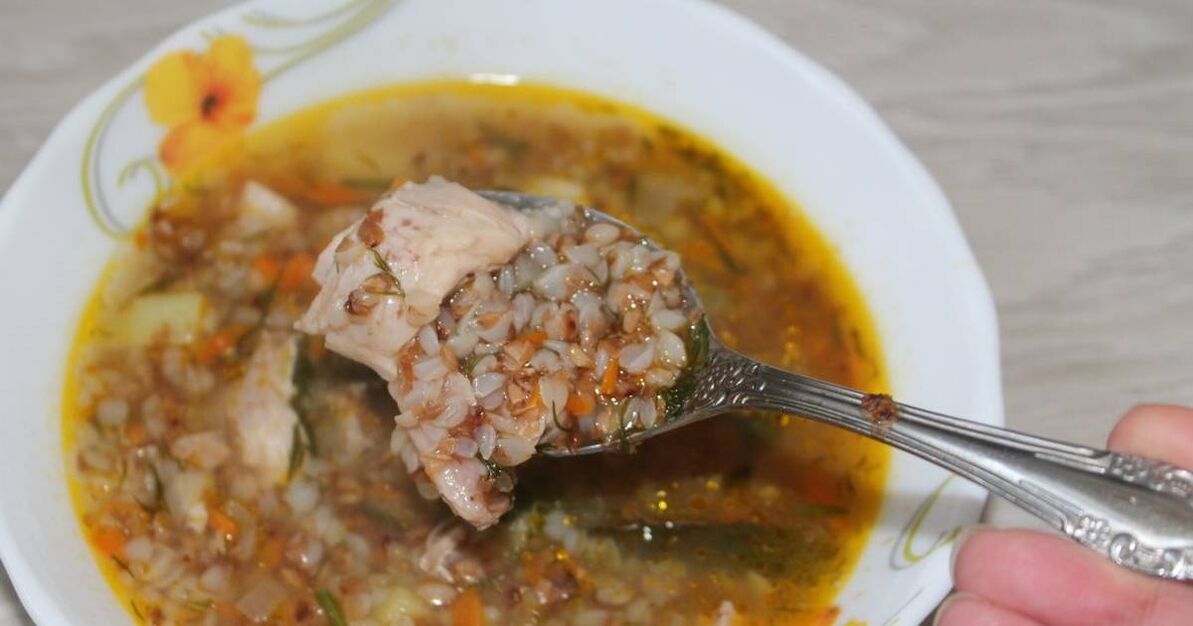 Buchweizensuppe zum Abnehmen